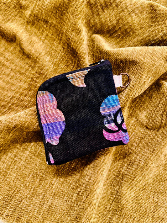 Upcycled Square Wallet
