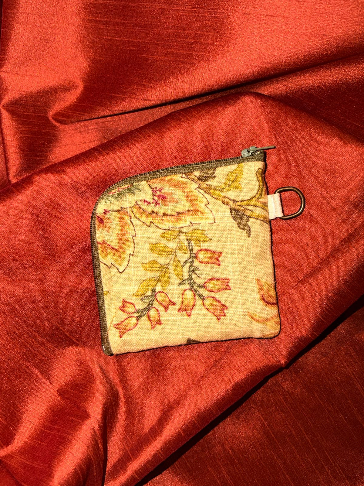 Upcycled Square Wallet