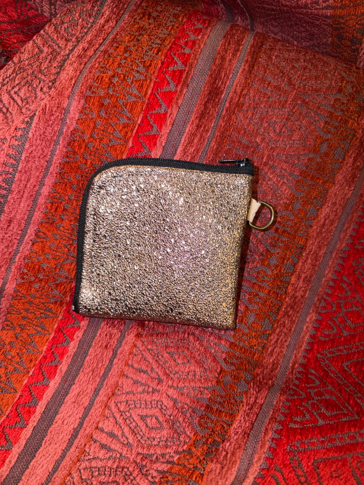 Upcycled Square Wallet