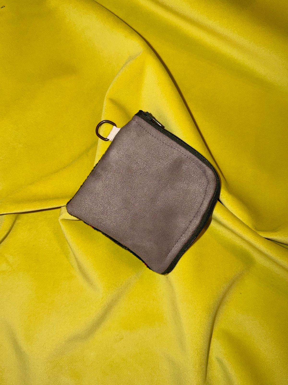 Upcycled Square Wallet