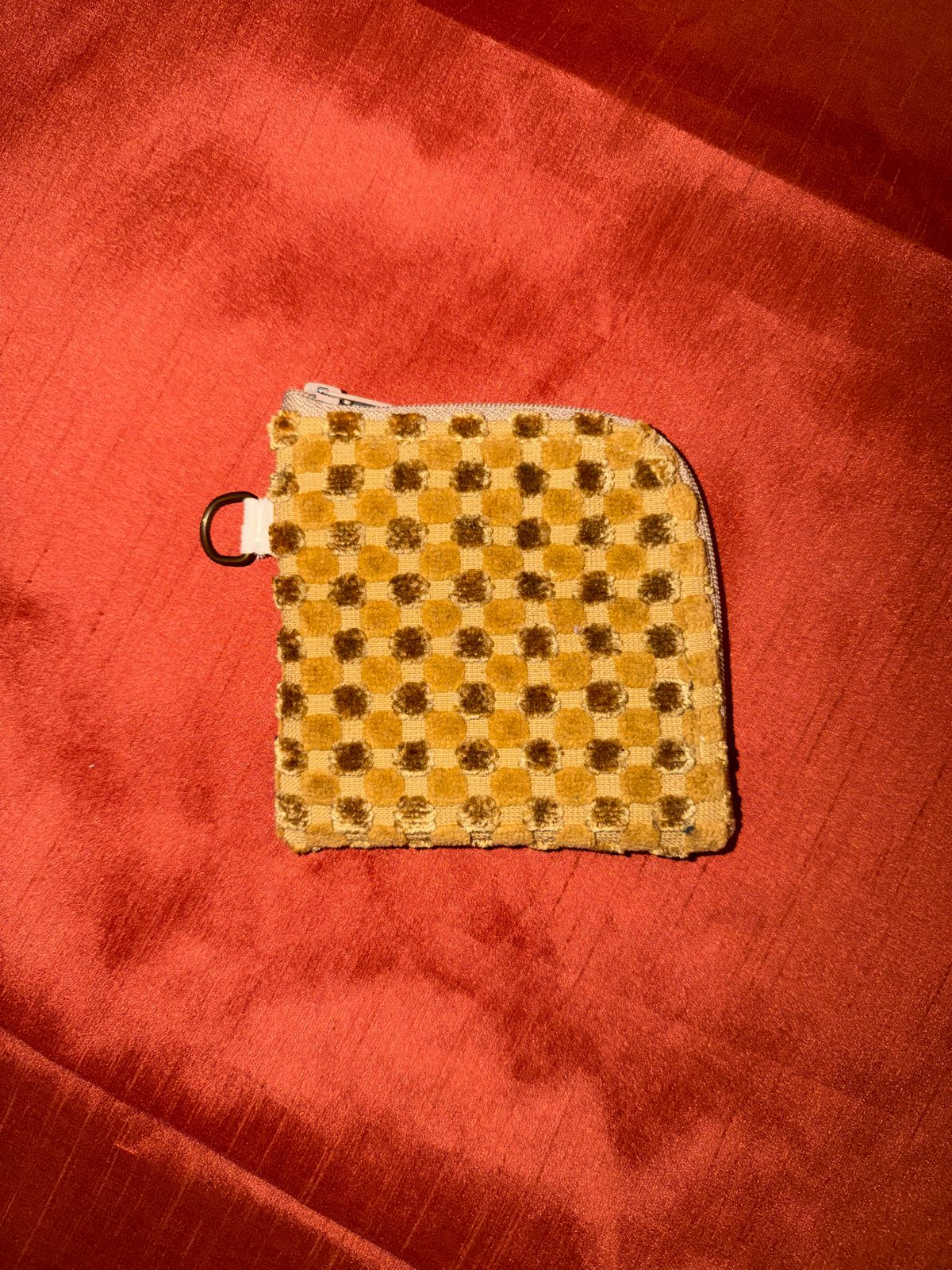 Upcycled Square Wallet