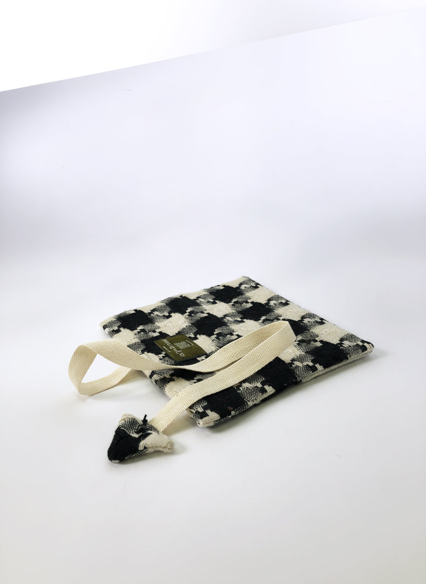 Upcycled multipurpose devil tail pouch