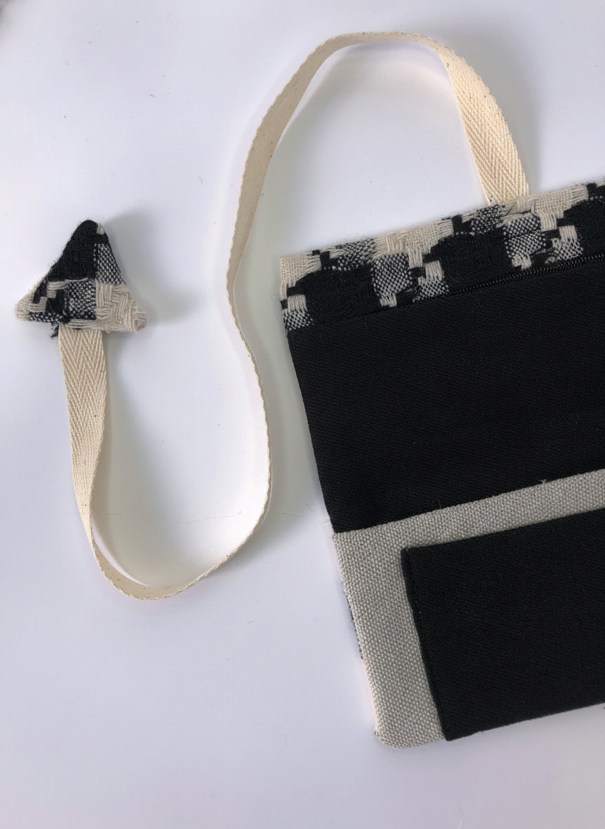 Upcycled multipurpose devil tail pouch