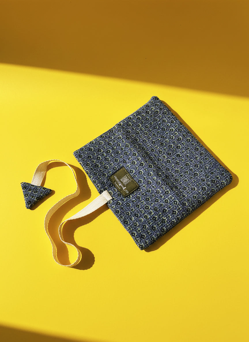 Upcycled multipurpose devil tail pouch