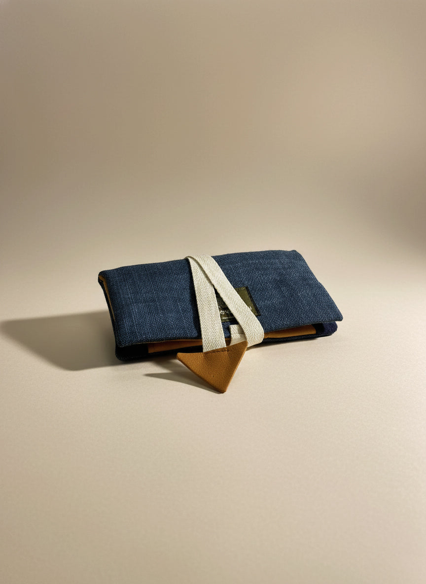 Upcycled multipurpose devil tail pouch