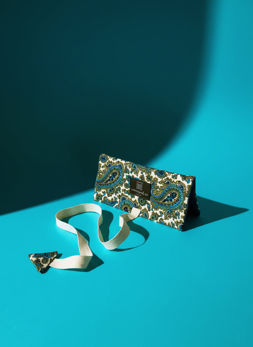 Upcycled multipurpose devil tail pouch