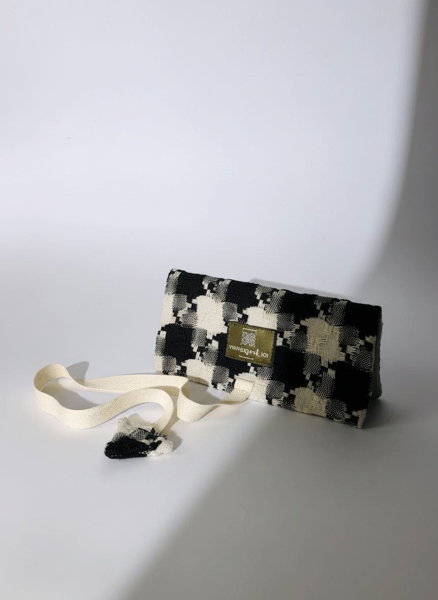 Upcycled multipurpose devil tail pouch