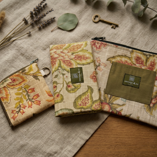 Linear+square wallet & Mega pouch Bundle
