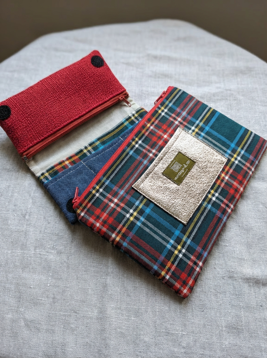 Mega-Pouch & Linear wallet Bundle