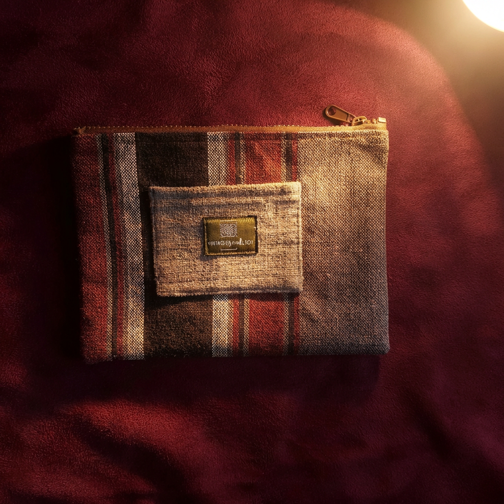 Linear wallet & Mega Pouch Bundle