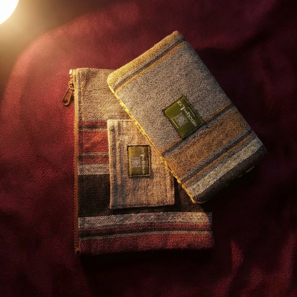 Linear wallet & Mega Pouch Bundle