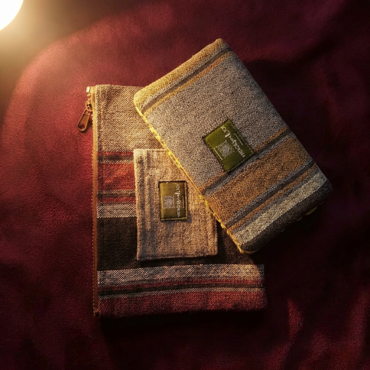 Linear wallet & Mega Pouch Bundle