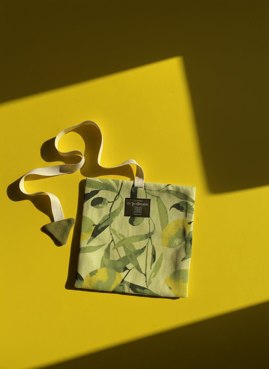 Upcycled multipurpose devil tail pouch