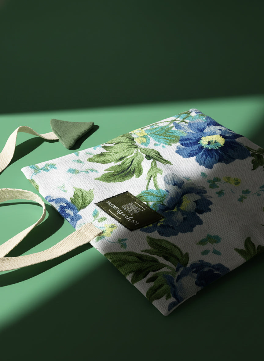 Upcycled multipurpose devil tail pouch