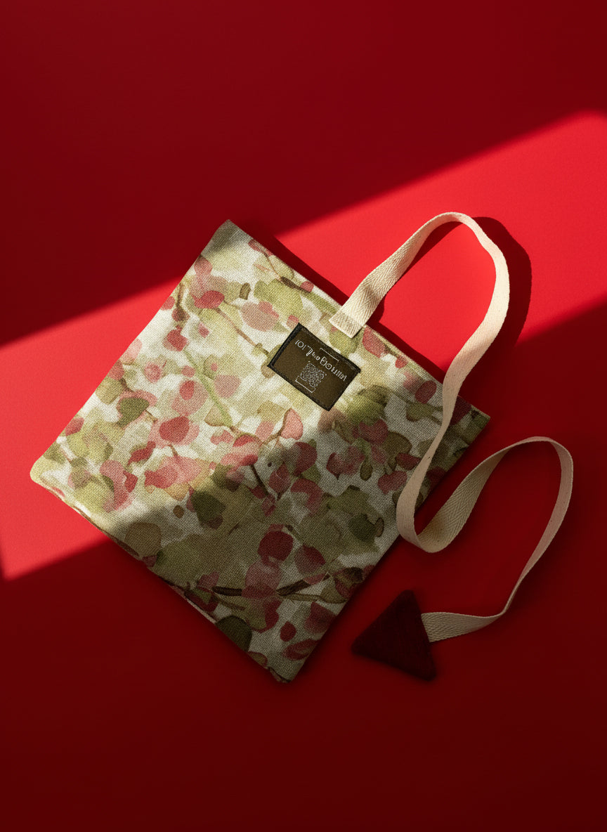 Upcycled multipurpose devil tail pouch