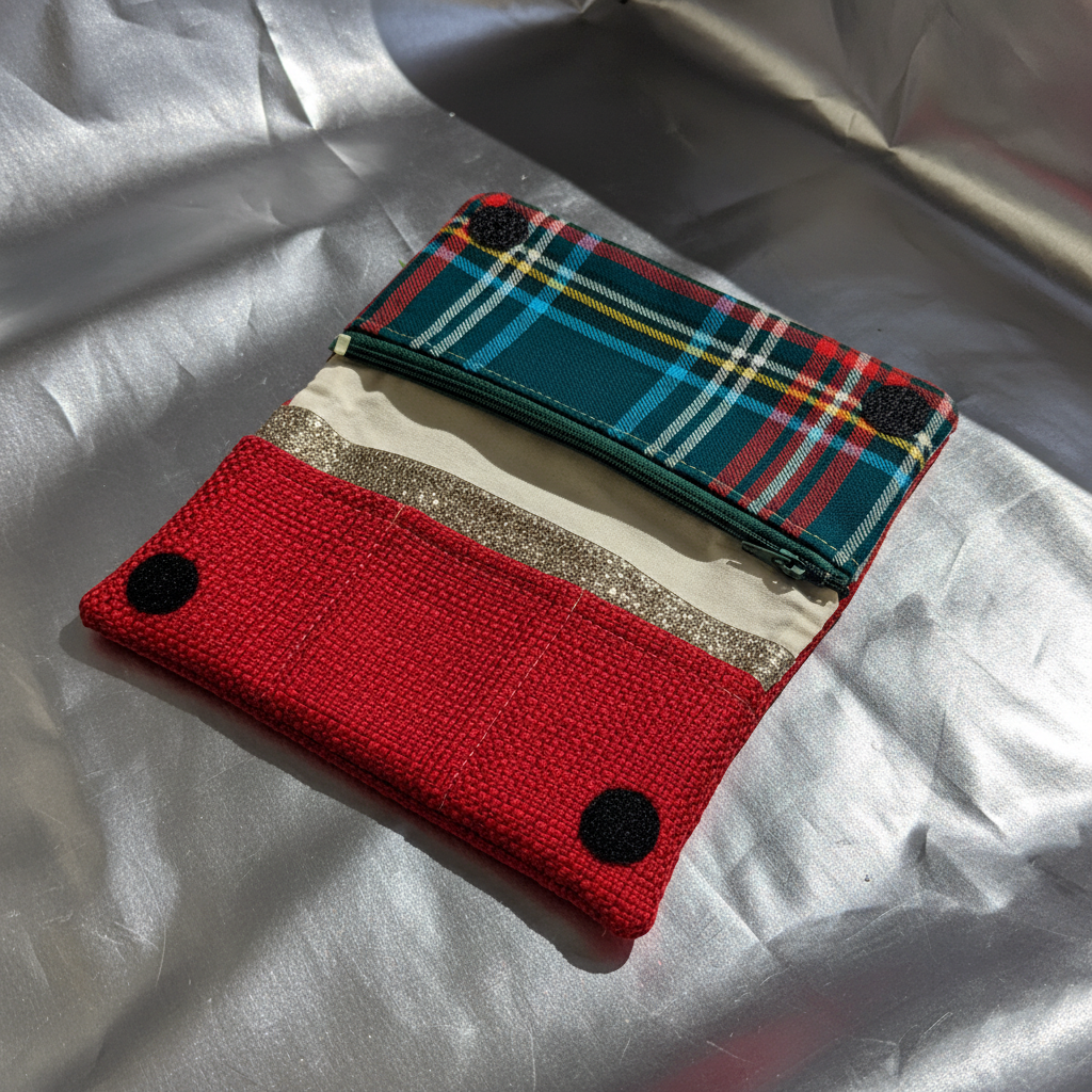 Upcycled Linear Wallet