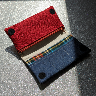 Upcycled Linear Wallet