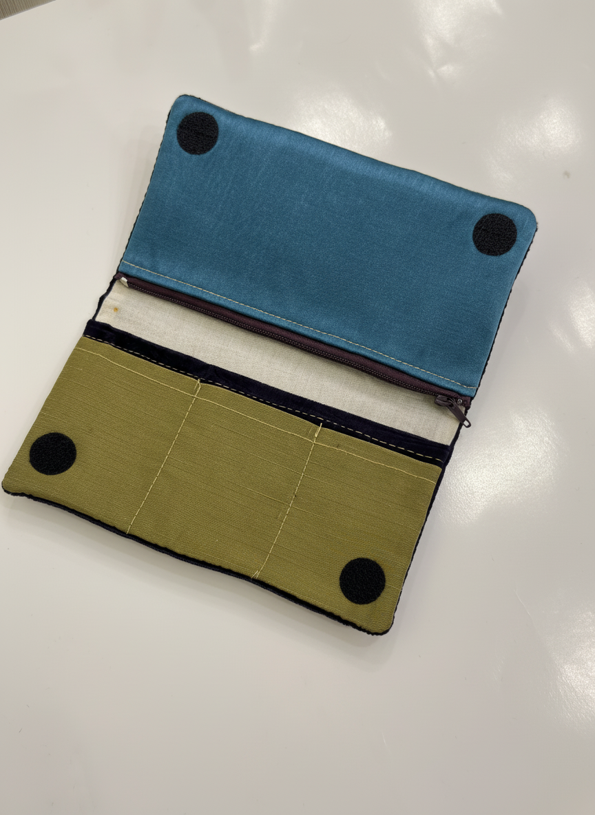 Upcycled Linear Wallet