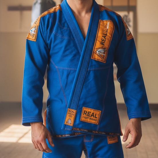 Rare Jiu-jitsu Blue Gitane Jacket