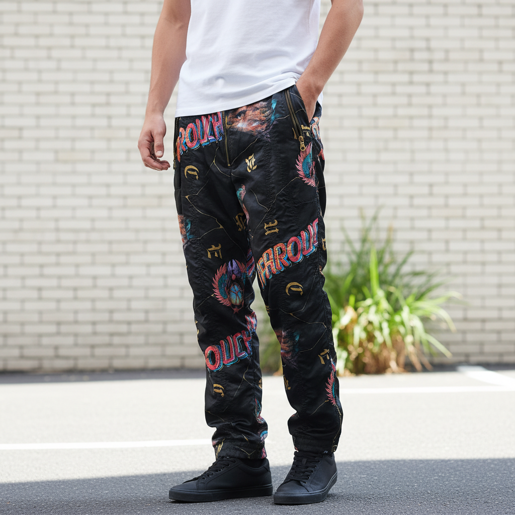 Ski Patterned street style pants