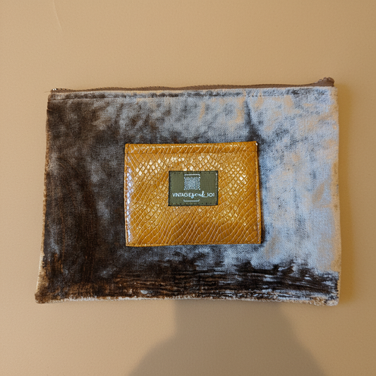 Upcycled mega-pouch