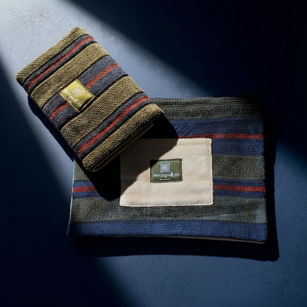 Linear wallet & Mega-pouch Bundle