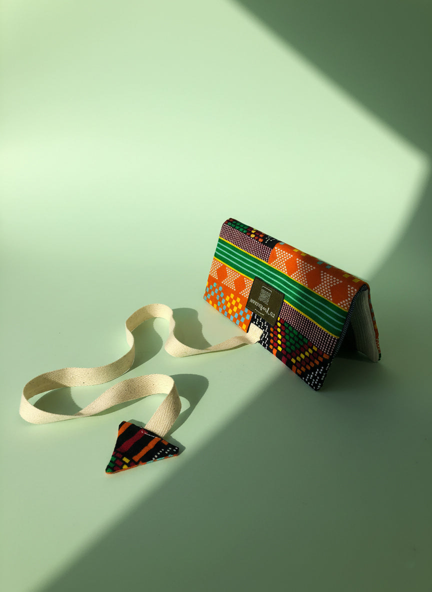 Upcycled multipurpose devil tail pouch