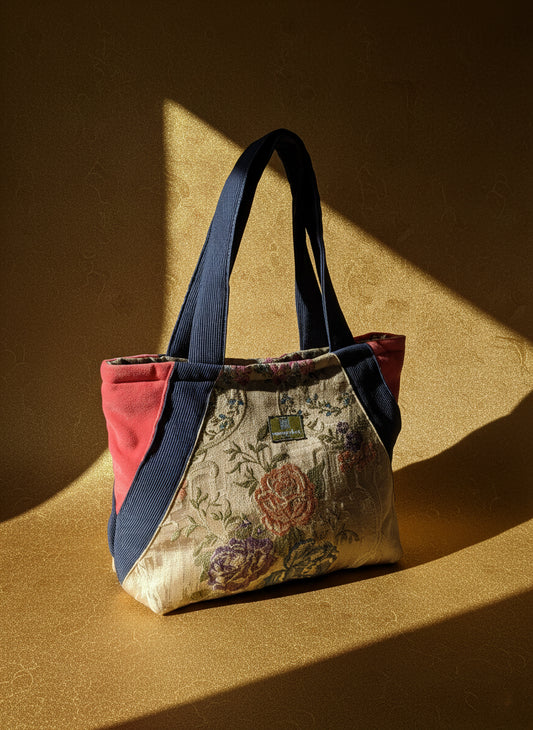 Upcycled shoulder bag