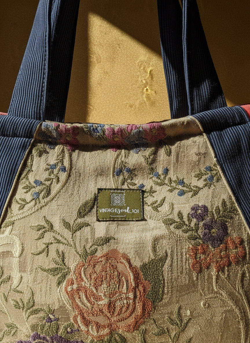 Upcycled shoulder bag