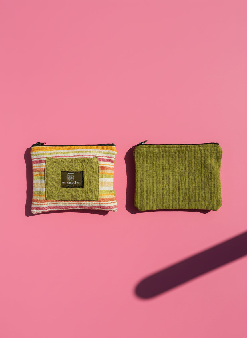 Upcycled small purse